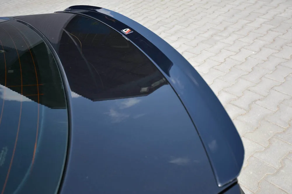 Nu rata Spoiler tip S5, S-Line Maxton Design potrivit pentru Audi A5 8T Sportback 2009-2016, lac negru