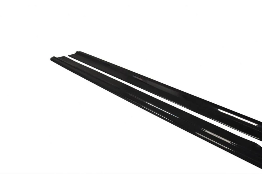 Plată securizată Aditive Maxton Design potrivite pentru Audi A8 D4 2009-2013, lac negru