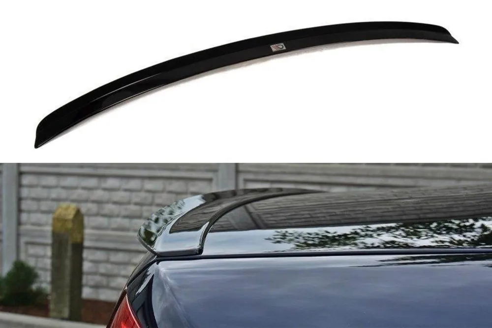 Expediere rapidă Spoiler tip S8 Maxton Design potrivit pentru Audi A8 D3 2006-2010, negru mat