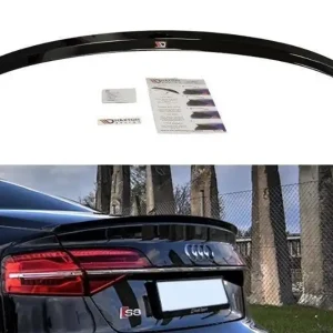 Spoiler tip S8 Maxton Design potrivit pentru Audi A8 D4 2013-2017, lac negru Preț promoțional