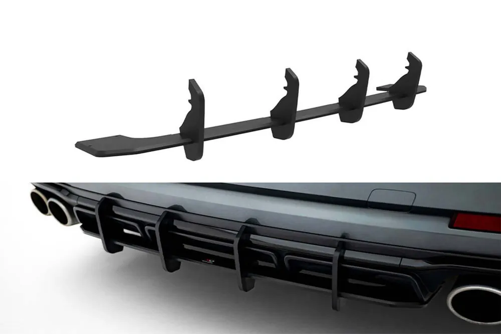 Cumpărături sigure Adăugare tip Street Pro Maxton Design potrivită pentru difuzor Audi S8 D5 după 2021, negru mat