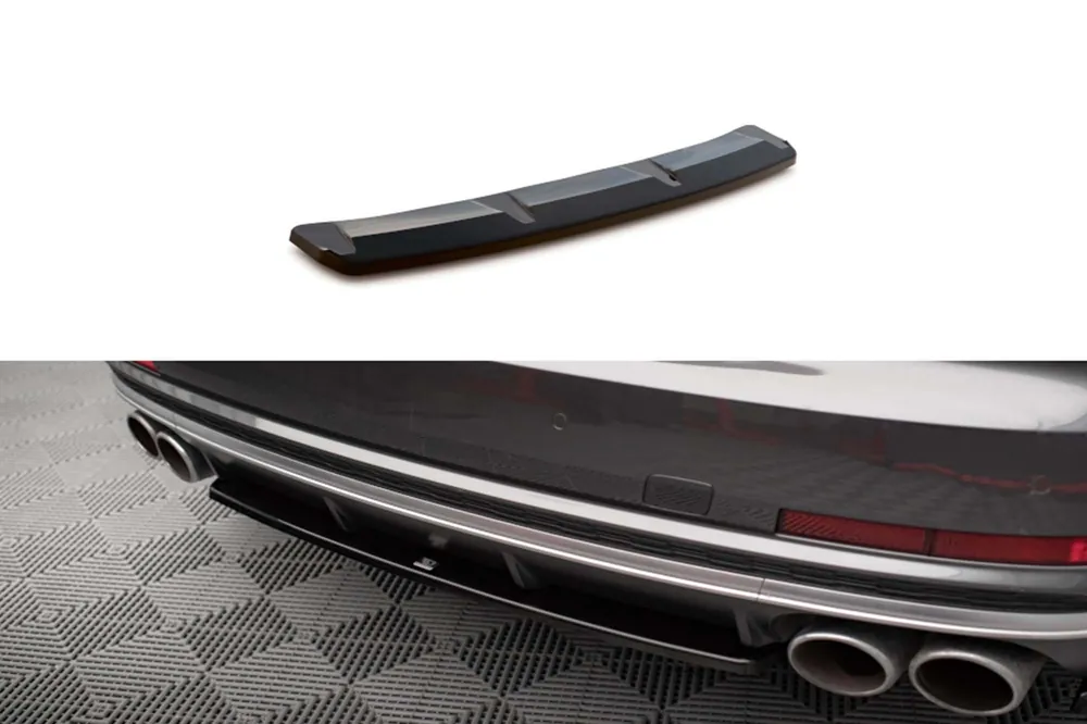 Noutate Aditiv Maxton Design pentru difuzor potrivit pentru Audi S8 D5 2019-2021, culoare carbon