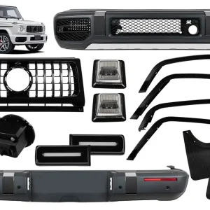 Un pachet de design tip 63 potrivit pentru Mercedes G-Class W463 2008-2017 Calitate înaltă