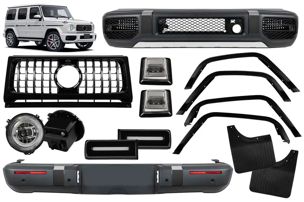 Un pachet de design tip 63 potrivit pentru Mercedes G-Class W463 2008-2017 Calitate înaltă