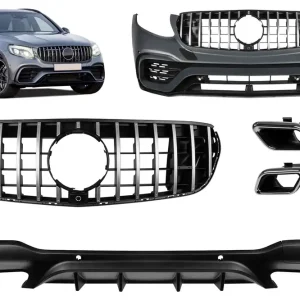 Un pachet de design tip 63 potrivit pentru Mercedes GLC X253 2015-2019 Promoție