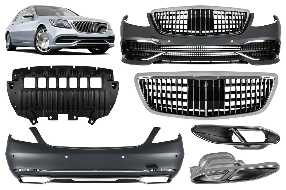 Pachet Maybach potrivit pentru Mercedes S-Class W222 2017-2020 Preț promoțional