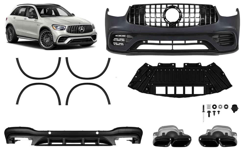 Ieftin Un pachet de design tip 63 potrivit pentru Mercedes GLC SUV X253 după 2020
