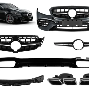 Un pachet de design tip E63 potrivit pentru Mercedes E-Class W213 2016-2019 Cel mai bun preț