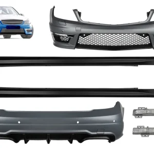 Un pachet de design tip C63 potrivit pentru Mercedes C-Class W204 sedan 2011-2013 Reducere