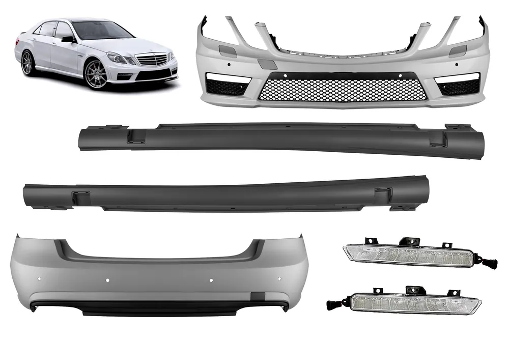 Un pachet de design tip E63 potrivit pentru Mercedes E-Class W212 sedan 2009-2014 Reducere extra