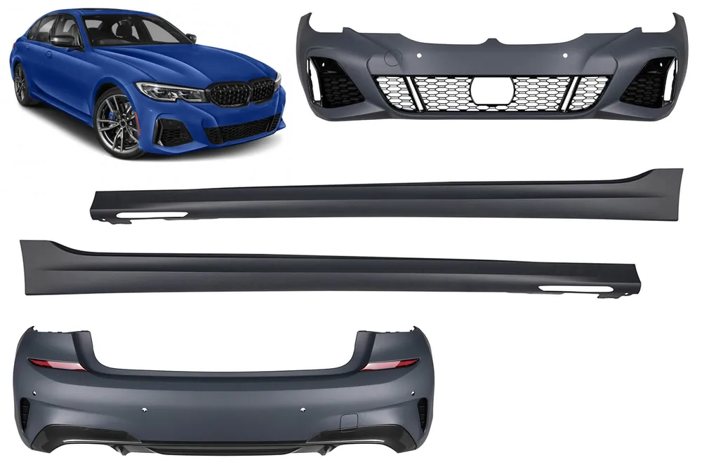 Cumpără acum Pachet de tuning M340 potrivit pentru BMW Seria 3 G20 după 2019 cu grilă pentru ACC