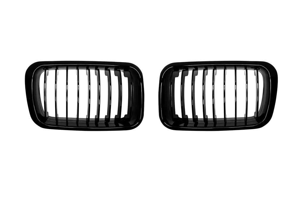 Popular Răcitoare tip M3 cu nervuri simple lac negru potrivite pentru BMW Seria 3 E36 sedan, break, coupe, cabrio, compact 1991-1996