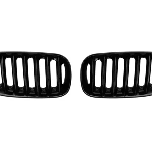 Super ofertă Grile rinichi negre potrivite pentru BMW X3 E83 2004-2007