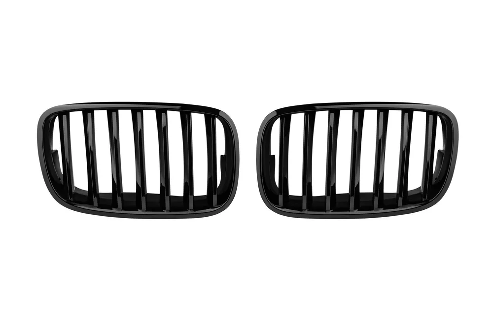 Livrare rapidă Grile rinichi negre potrivite pentru BMW X5 E70 2007-2013, X6 E71 2008-2011