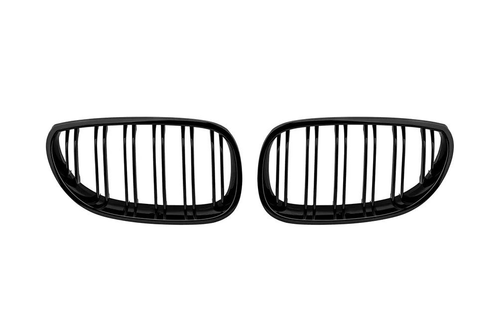 Grile rinichi negre tip M5 potrivite pentru BMW Seria 5 E60 sedan, E61 touring 2004-2010 Reduceri