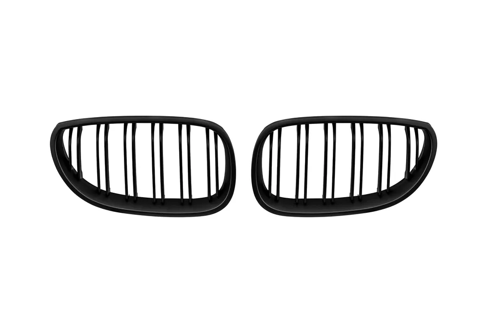 Grile rinichi negre mate tip M5 potrivite pentru BMW Seria 5 E60 sedan, E61 break 2004-2010 Super ofertă