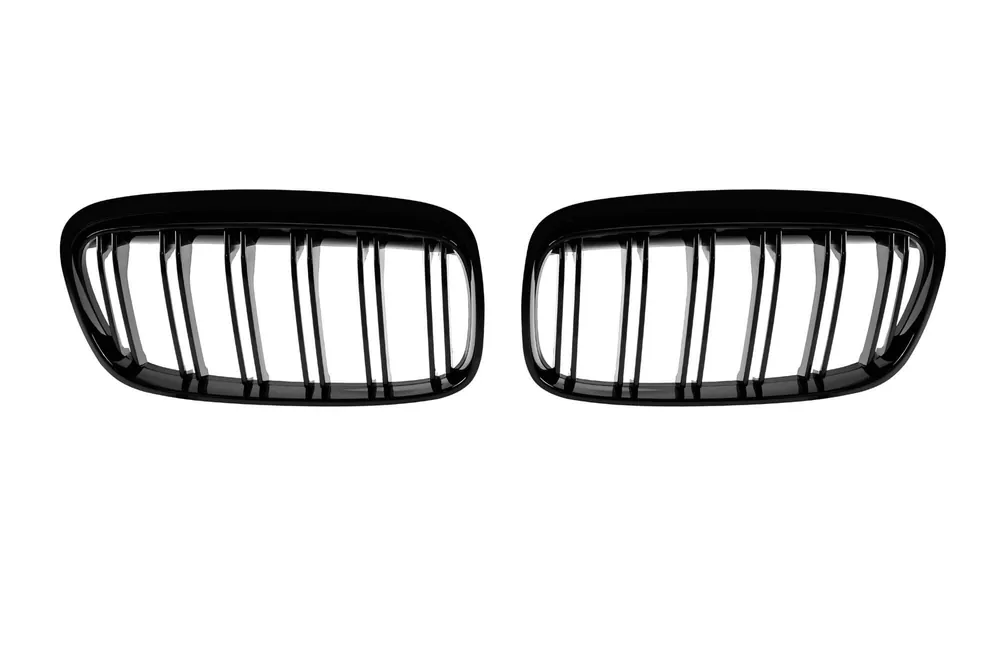 Grile rinichi cu fante duble, lac negru, potrivite pentru BMW Seria 2 F45, F46 2014-2017 Reducere