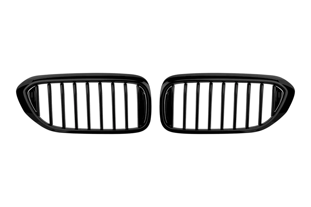 Grile rinichi negre potrivite pentru BMW Seria 5 G30, G31, G38 2017-2020 Calitate înaltă