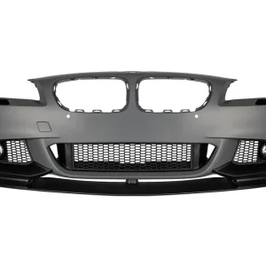 Bumper frontal M Performance Design Design potrivit pentru BMW Seria 5 F10 sedan, F11 break 2010-2013 cu PDC, cu duze de spălare, cu faruri de ceață Premium