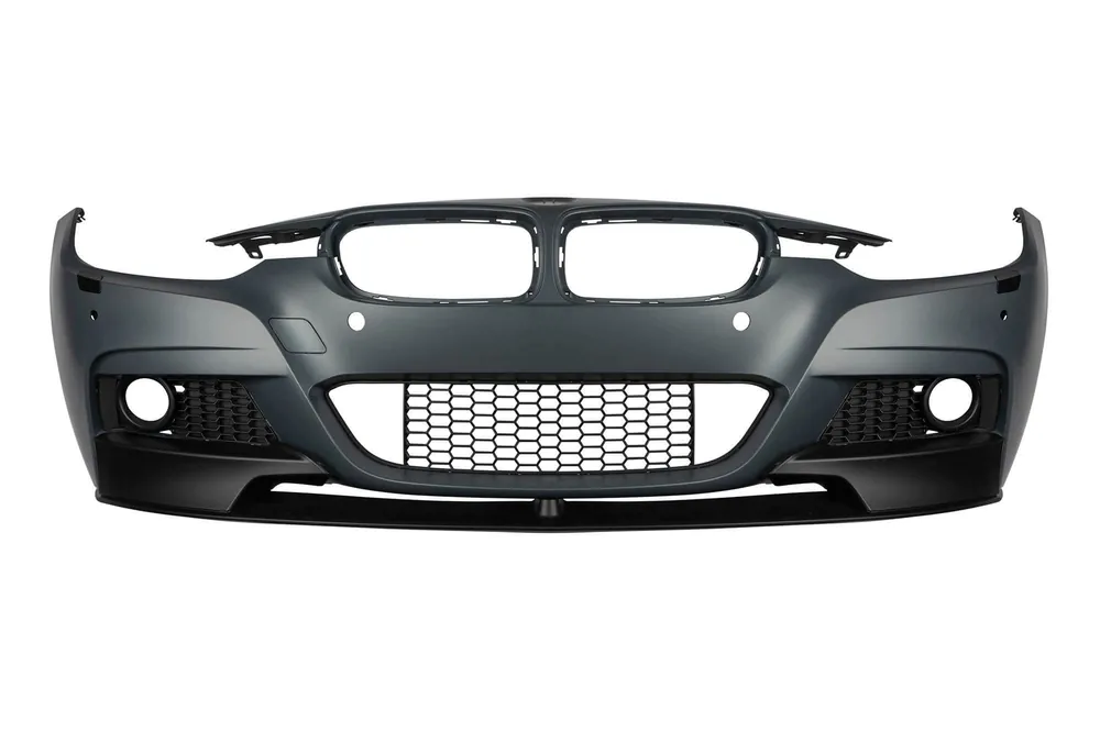 Bumper frontal M Performance Design Design potrivit pentru BMW Seria 3 F30 sedan, F31 touring 2011-2019 cu PDC, cu duze de spălare, fără faruri de ceață Calitate înaltă