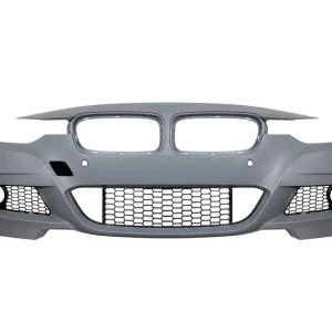 Vezi acum Bara frontală M Technik potrivită pentru BMW Seria 3 F30 sedan, F31 touring 2011-2019 cu PDC, cu duze de spălare, fără lumini de ceață