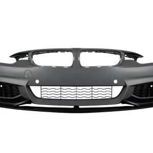 Transport gratuit Bara frontală M Performance Design Design potrivită pentru BMW Seria 4 F32 Coupe, F33 Cabriolet, F36 Gran Coupe 2013-2020 cu PDC, cu duze de spălare, fără faruri de ceață