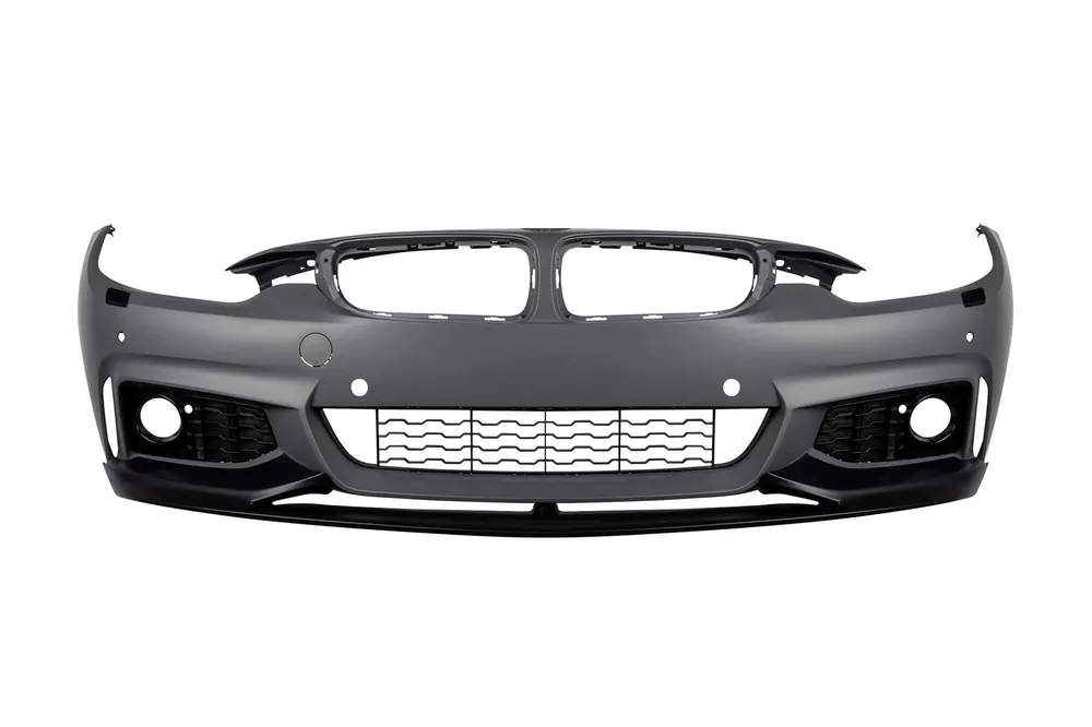Transport gratuit Bara frontală M Performance Design Design potrivită pentru BMW Seria 4 F32 Coupe, F33 Cabriolet, F36 Gran Coupe 2013-2020 cu PDC, cu duze de spălare, fără faruri de ceață
