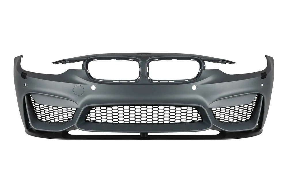 Chilipir Bumper frontal M3 potrivit pentru BMW Seria 3 F30 sedan, F31 touring 2011-2019 cu PDC, cu duze, fără lumini de ceață