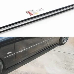 Aditive Maxton Design potrivite pentru praguri M pentru BMW Seria 5 E39 1998-2003 M5 sau cu pachet M, mat negru Ofertă limitată