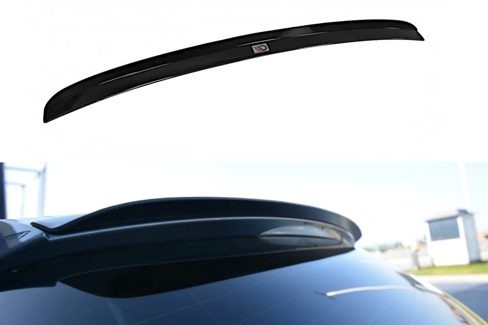 Spoiler Maxton Design potrivit pentru portbagaj pentru BMW Seria 5 E61 2003-2010, lac negru Chilipir