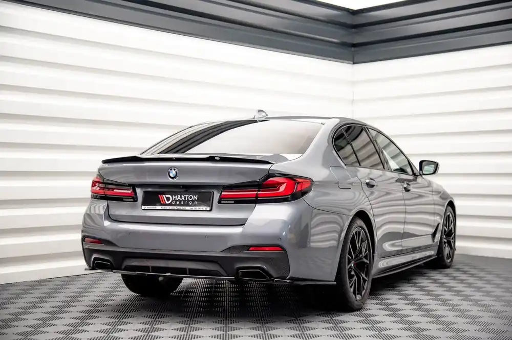 Preferatul clienților Spoiler Maxton Design tip M-Technik potrivit pentru BMW Seria 5 G30 după 2020, lac negru