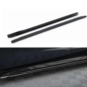 Aditive Maxton Design versiunea 1 potrivite pentru BMW Seria 5 G60 cu pachet M după 2023, lac negru Retur gratuit