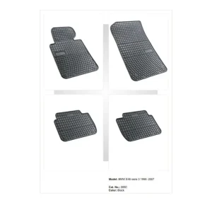 Chilipir Covoare cauciuc BMW E46 seria 3 1998-2007