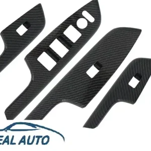 Plată securizată Ornament interior carbon compatibil cu Honda CR-V (2012-2016) Generatia IV OEM Design