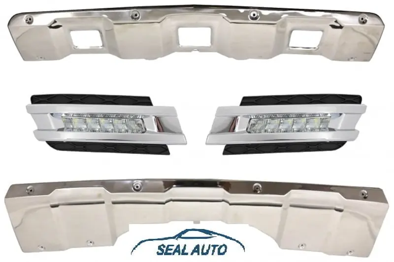Ofertă Prelungiri Off Road cu Lumini de Zi Dedicate compatibil cu Mercedes X164( 2006-2009)