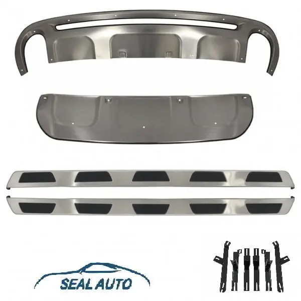 Doar azi Prelungiri Off Road Praguri Trepte Laterale compatibil cu Audi Q7 Facelift S-Line 2010-2015