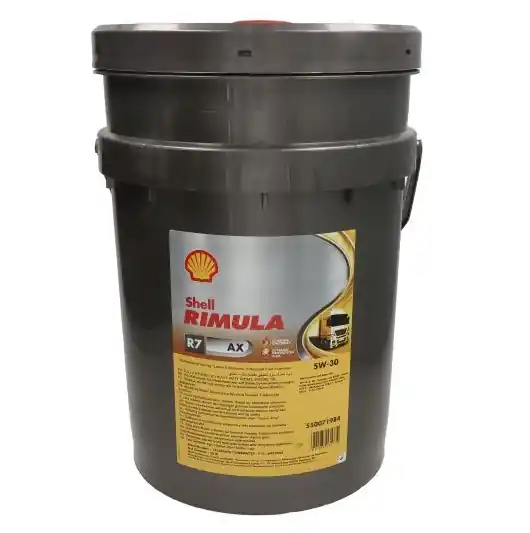 Ulei motor SHELL RIMULA R7 AX 5W30 20L 20L Shell Reducere specială