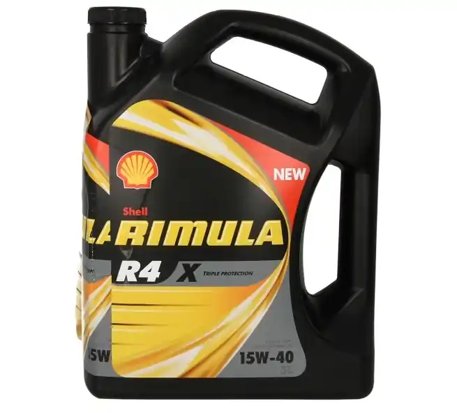 Ofertă limitată Ulei motor SHELL RIMULA R4 X 15W40, 5 litri 5L Shell