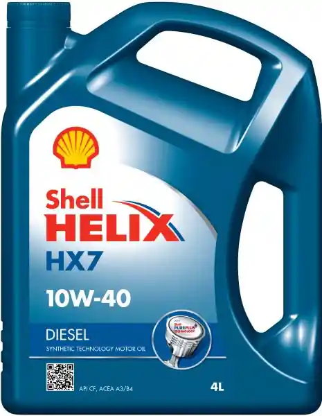 Preferatul clienților Ulei motor SHELL Helix HX7 Diesel 10W40 4 L 4L Shell