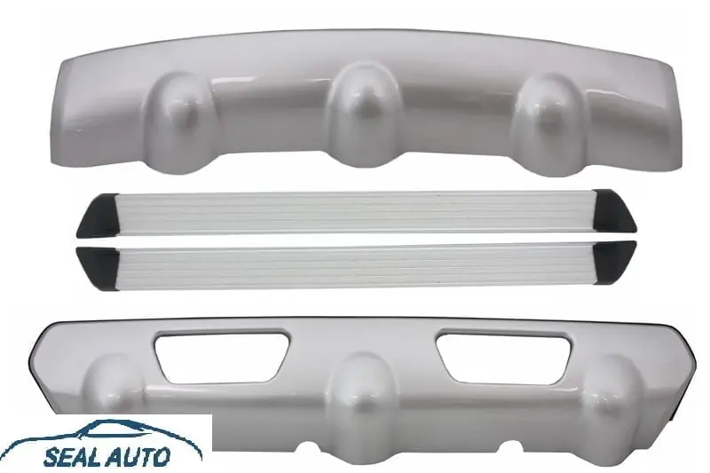 Lichidare de stoc Set 4 piese- praguri laterale cu placi de protectie compatibil cu Nissan X-Trail II (T31) Non Facelift 2007-2010