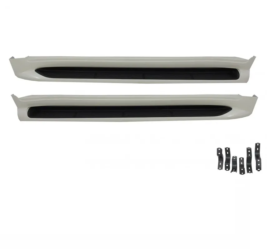 Disponibil imediat Set 2 praguri laterale compatibil cu Toyota Land Cruiser FJ200 OEM Design (2015-up)