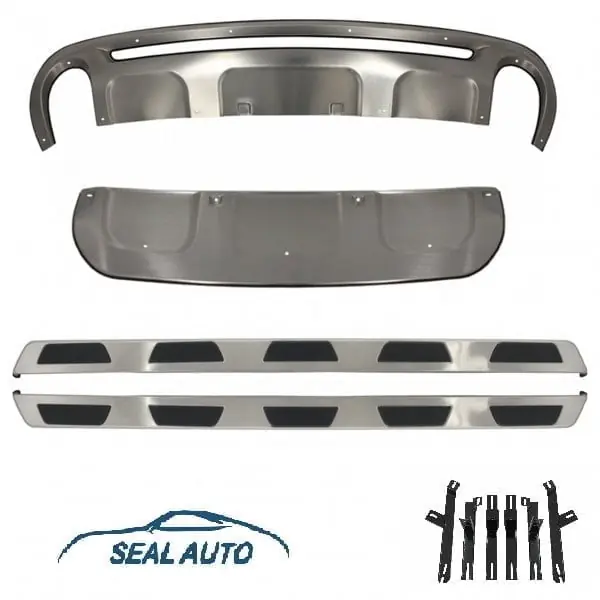 Body Kit -Prelungiri Off Road, Praguri Trepte Laterale compatibil cu Audi Q7 Facelift S-Line 2010-2015 Reducere de preț