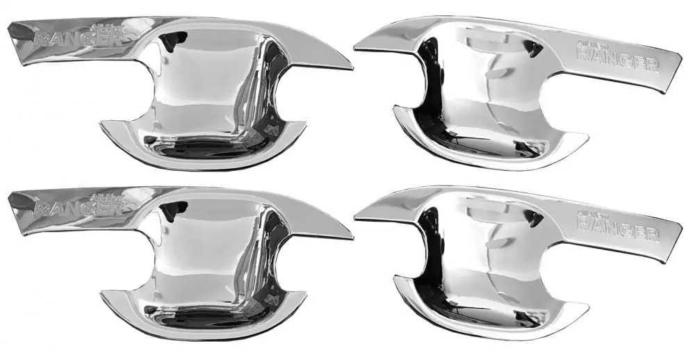 Ofertă limitată Set ornamente cromate manere Ford Ranger T6 2012-2015