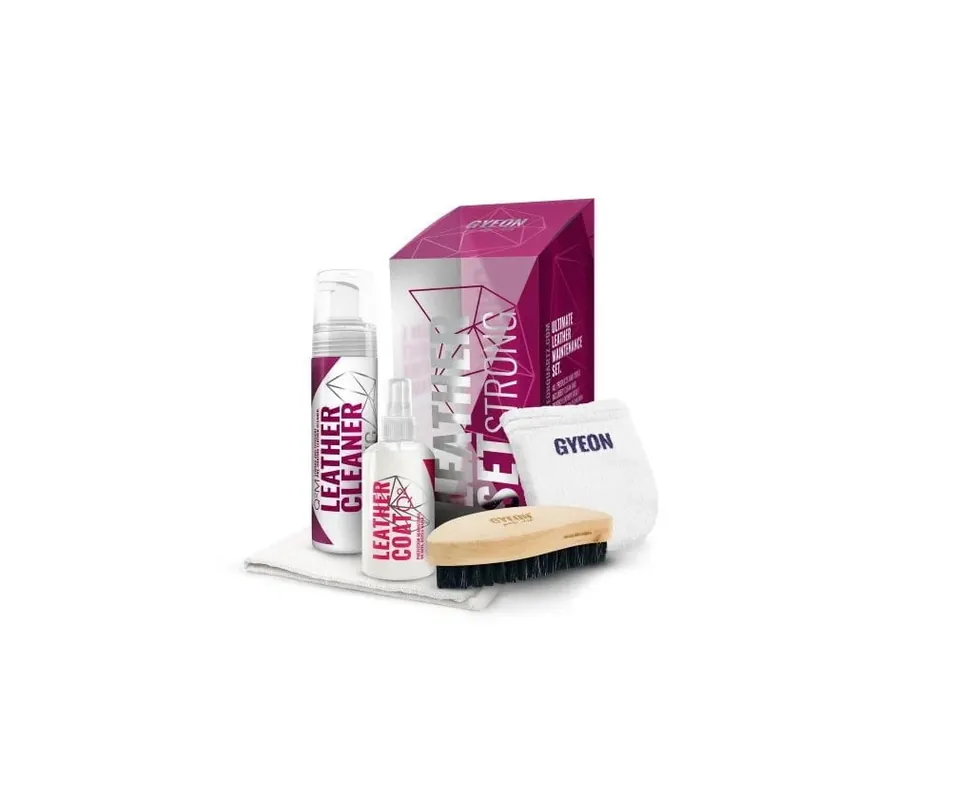 KIT INTRETINERE PIELE GYEON Q2M LEATHER SET STRONG Reduceri