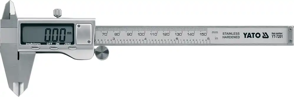 Cumpără online Subler Electronic 150Mm, 0.02Mm YATO