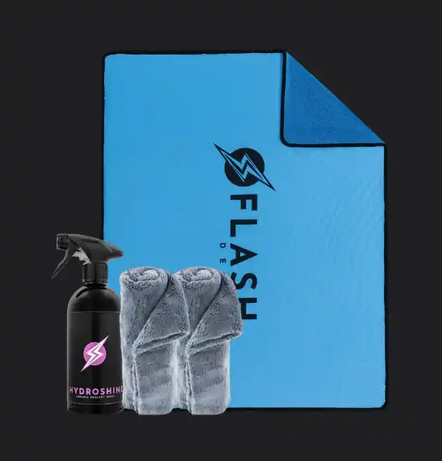 Disponibil imediat Flash Detail – SEAL & DRY FULL PACK – Protectie ceramica si uscare rapidă