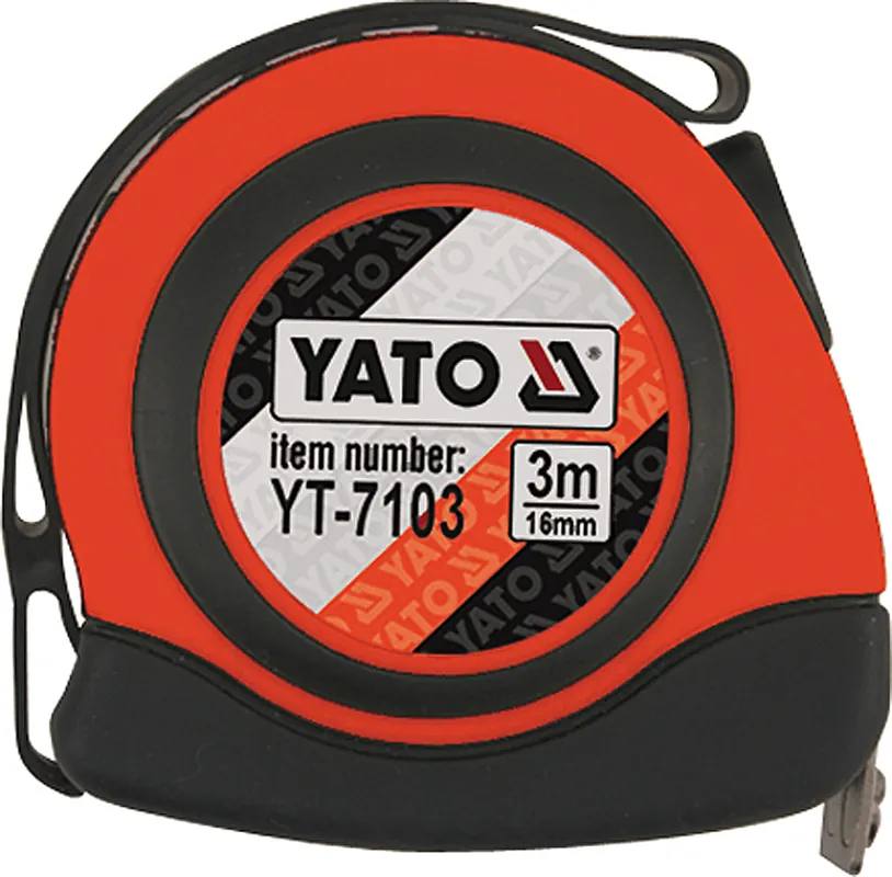 Ruleta 3Mx16Mm Nylon, Magnet YATO Plată securizată