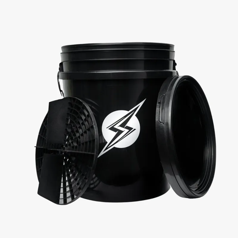 Flash Detail – SET GALEATA SPALARE AUTO CU GRIT GUARD SI CAPAC, 20L Cel mai bun preț