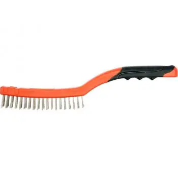 Calitate înaltă Perie Sarma Maner Plastic, 3 Randuri, 340Mm YATO