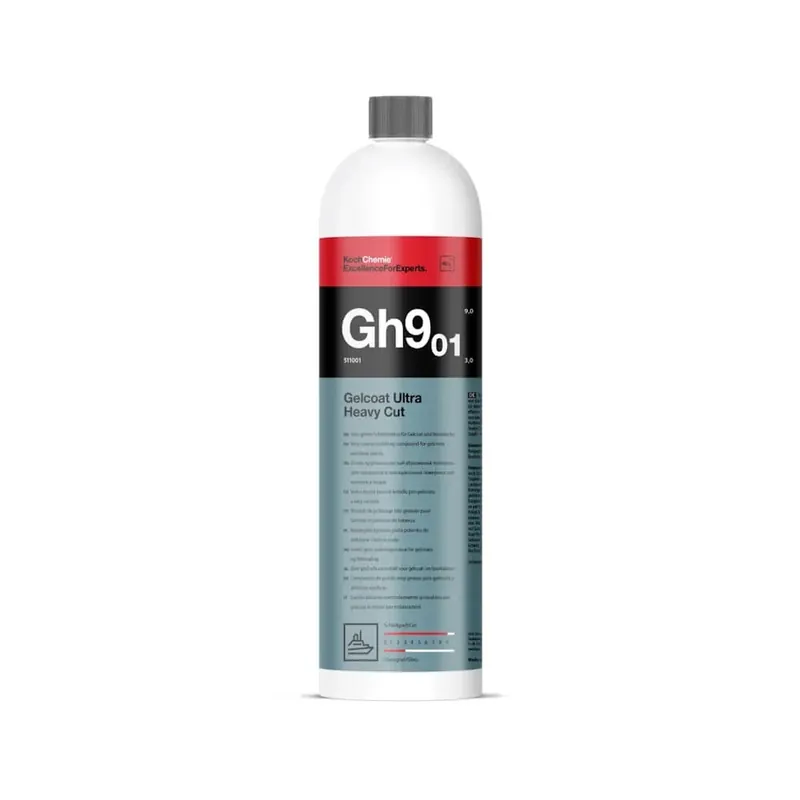 Koch Chemie Gh9.01-Gelcoat Ultra Heavy Cut pasta polish foarte abraziv pentru gelcoat și vopsea bărci 1L Ofertă de sezon